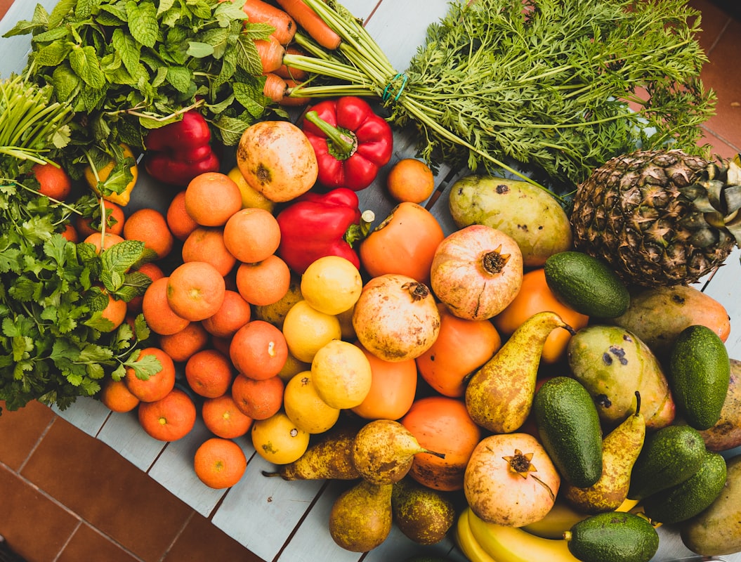 Alimentos ricos en vitaminas y minerales en México